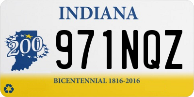 IN license plate 971NQZ
