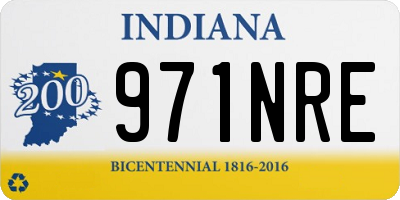 IN license plate 971NRE