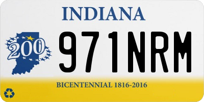 IN license plate 971NRM