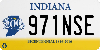 IN license plate 971NSE