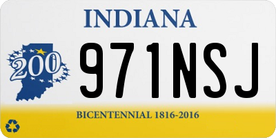 IN license plate 971NSJ