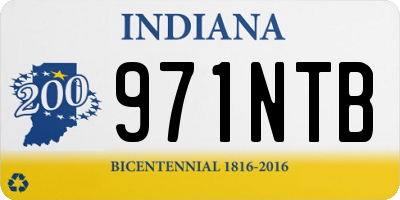 IN license plate 971NTB