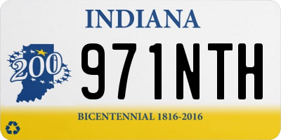 IN license plate 971NTH