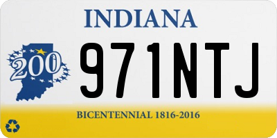 IN license plate 971NTJ
