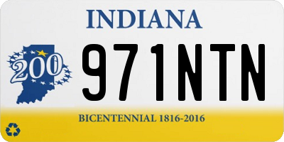 IN license plate 971NTN