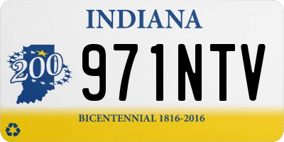 IN license plate 971NTV
