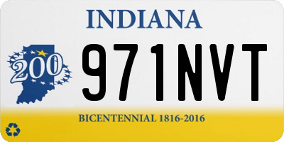 IN license plate 971NVT