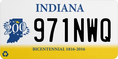 IN license plate 971NWQ