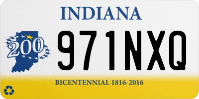 IN license plate 971NXQ