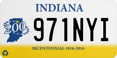 IN license plate 971NYI