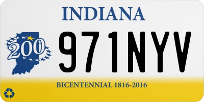 IN license plate 971NYV