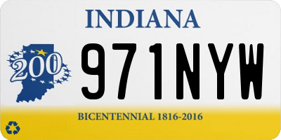 IN license plate 971NYW