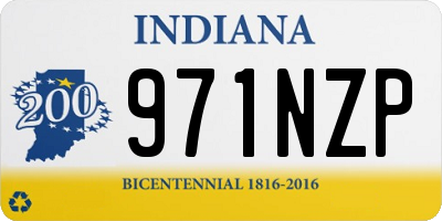 IN license plate 971NZP