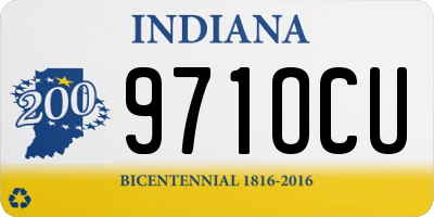 IN license plate 971OCU
