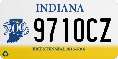 IN license plate 971OCZ
