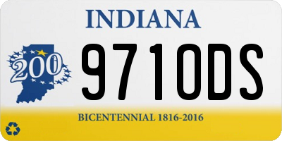IN license plate 971ODS