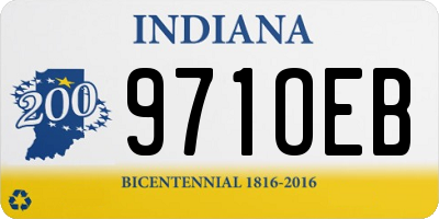 IN license plate 971OEB