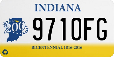 IN license plate 971OFG