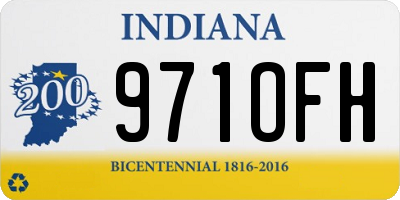IN license plate 971OFH