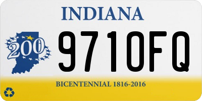 IN license plate 971OFQ