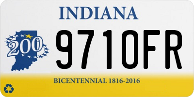 IN license plate 971OFR