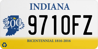 IN license plate 971OFZ
