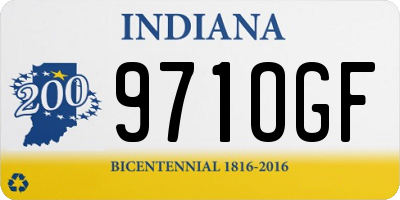 IN license plate 971OGF