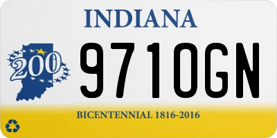 IN license plate 971OGN