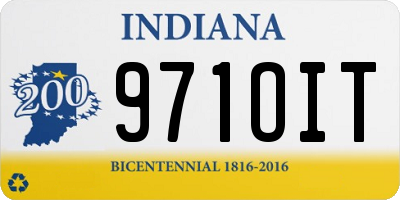 IN license plate 971OIT