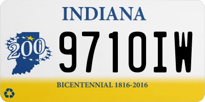 IN license plate 971OIW