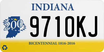 IN license plate 971OKJ