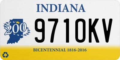 IN license plate 971OKV