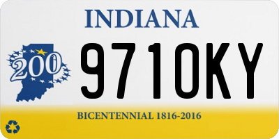 IN license plate 971OKY