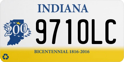 IN license plate 971OLC