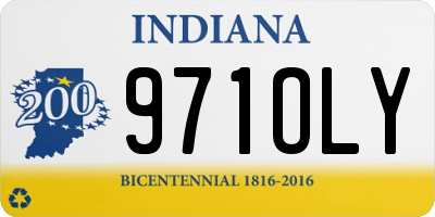 IN license plate 971OLY