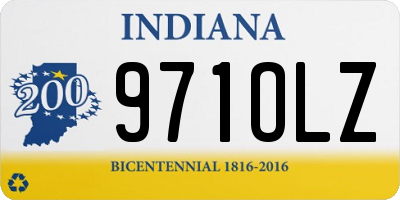 IN license plate 971OLZ