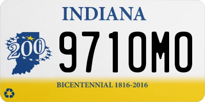 IN license plate 971OMO