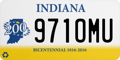IN license plate 971OMU