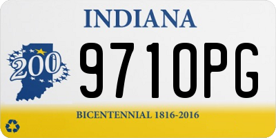 IN license plate 971OPG