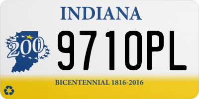 IN license plate 971OPL