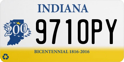 IN license plate 971OPY