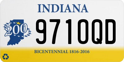 IN license plate 971OQD