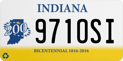 IN license plate 971OSI