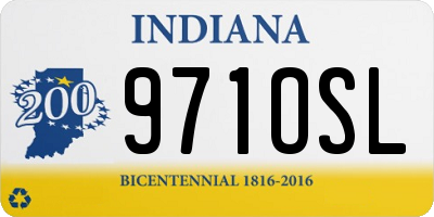 IN license plate 971OSL