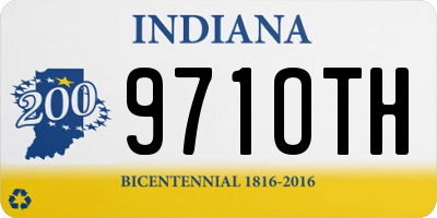 IN license plate 971OTH