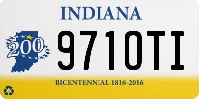 IN license plate 971OTI