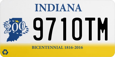 IN license plate 971OTM