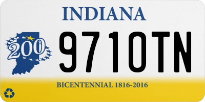 IN license plate 971OTN