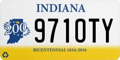 IN license plate 971OTY