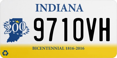 IN license plate 971OVH